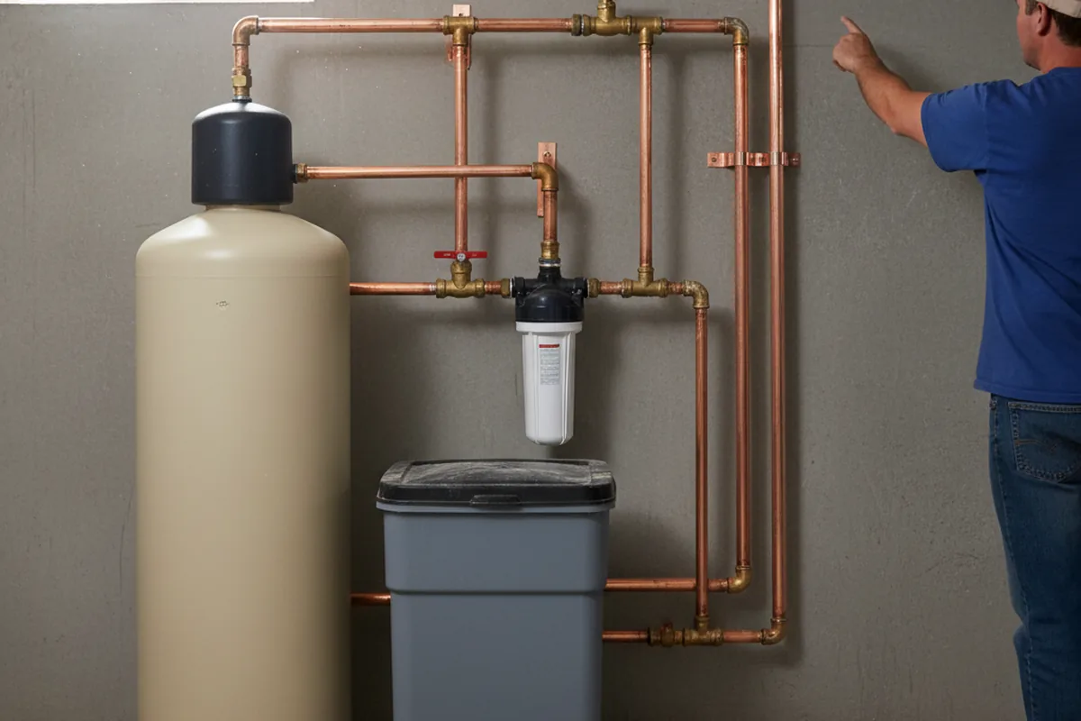 Whole-house water treatment system installed in Sumpter